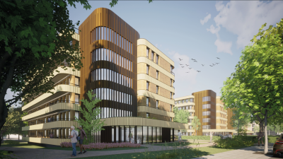 Artist impression nieuwbouw