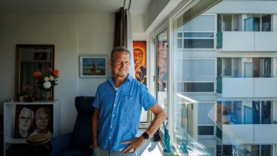 Paul Speekenbrink, bewoner van Het Rivierenhuis in Amsterdam