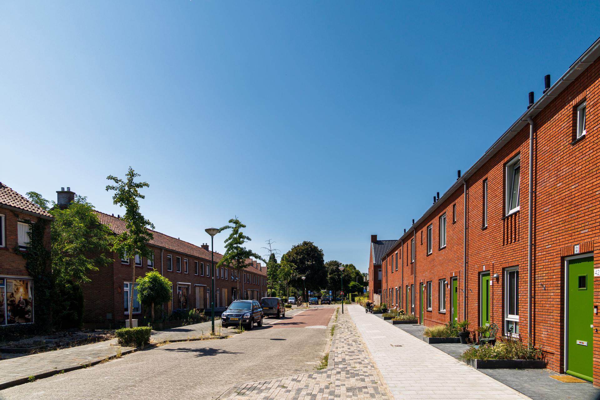 Nieuwbouw in arbeiderswijk Het Franse Gat in Veenendaal