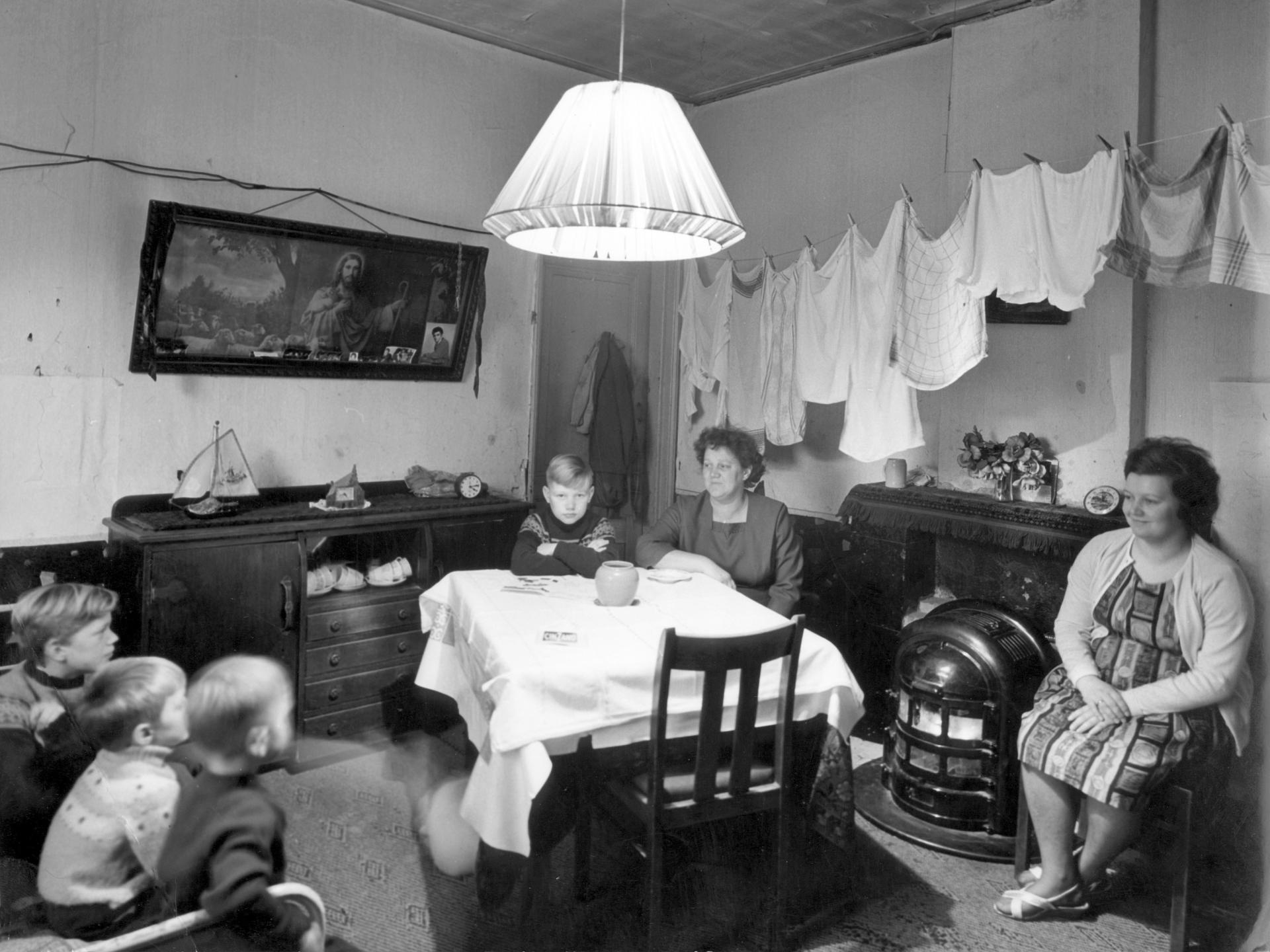 Woonkamer arbeiderswoning