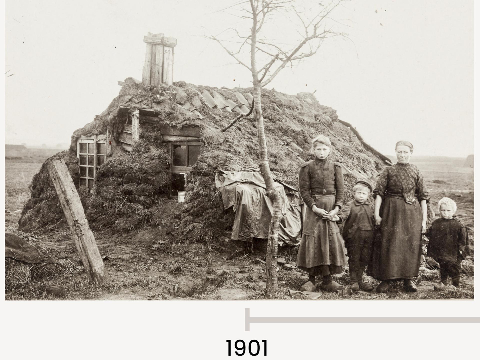 Plaggenhut - Nederlands Openluchtmuseum Tonnis Post en Pieter Bloemers