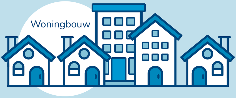 Illustratie huizen