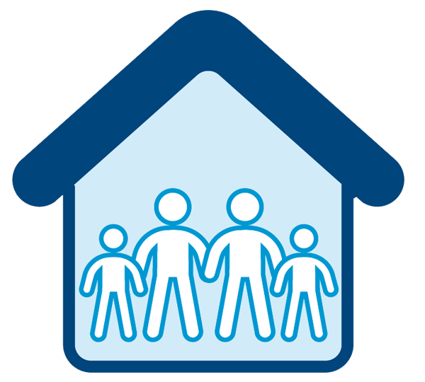 Icon gezinshuishouden