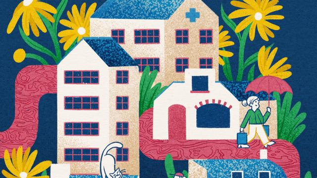 Illustratie stad