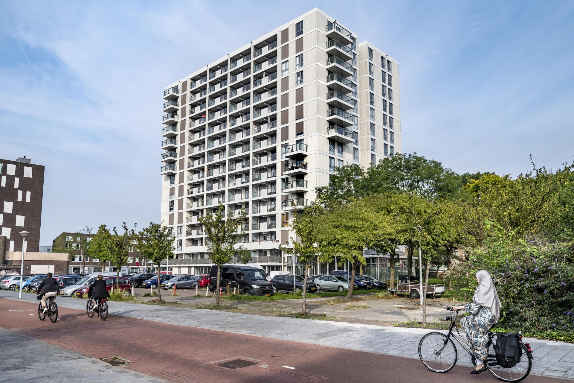 Seniorenflat in de Statenjachtstraat in Amsterdam-Noord 