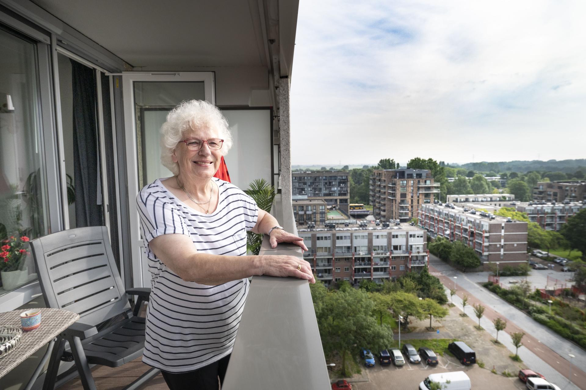 Seniorenflat in de Statenjachtstraat in Amsterdam-Noord 